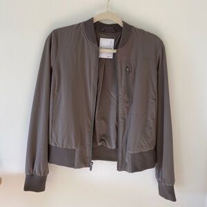 Army Green Banana Republic Bomber Jacket